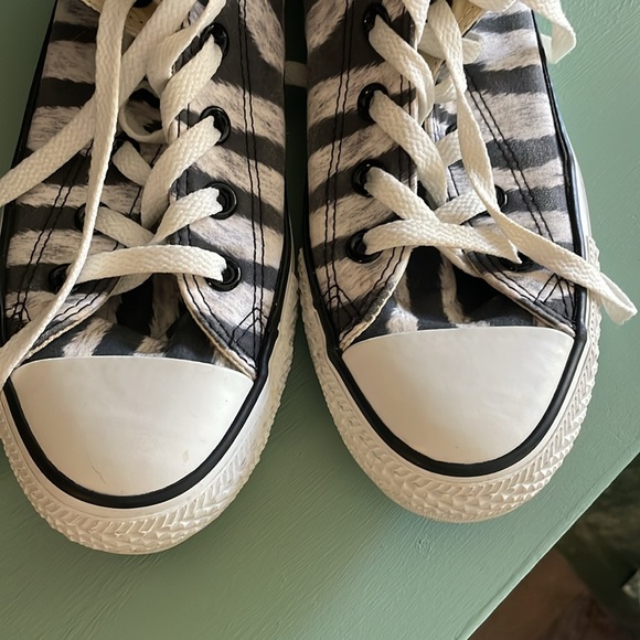 Zebra high top Converse - Picture 5 of 5